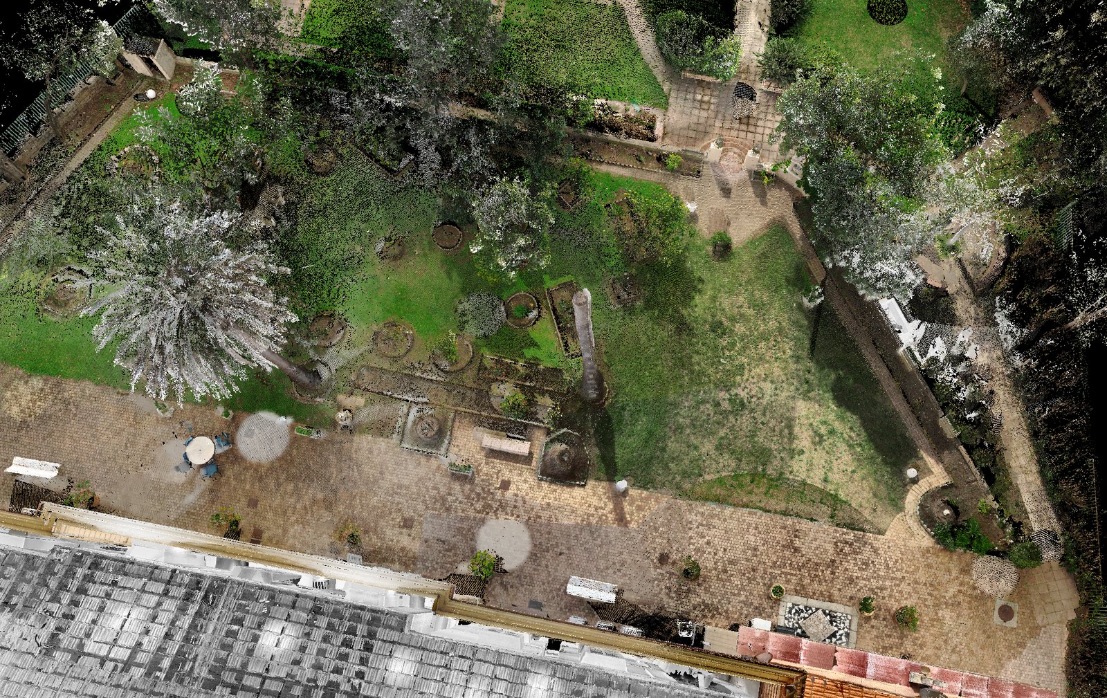 Relevé de l'existant par scanner laser 3D et modélisation numérique BIM en Corse